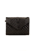 Saint Laurent ENVELOPE MEDIUM in MATELASSÉ lambskin