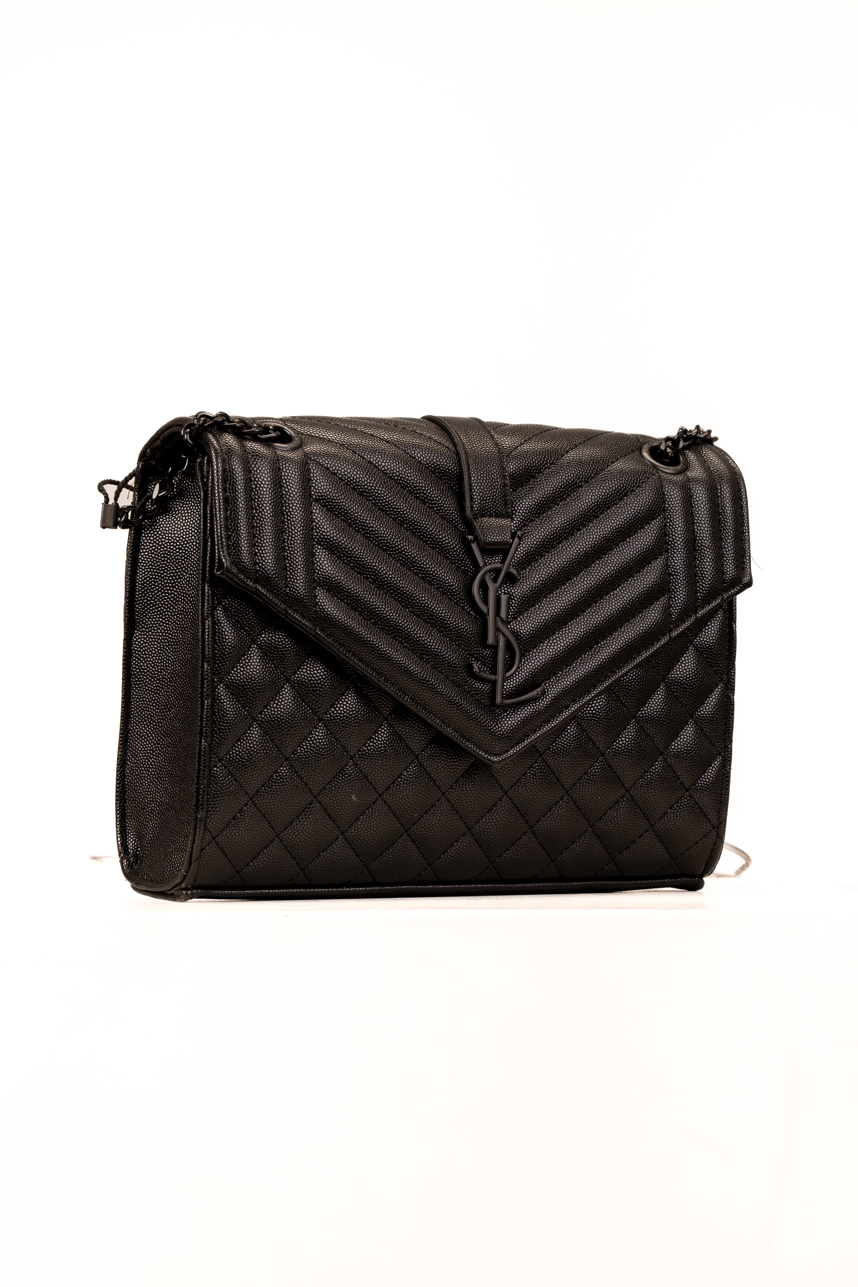 Saint Laurent ENVELOPE MEDIUM in MATELASSÉ lambskin